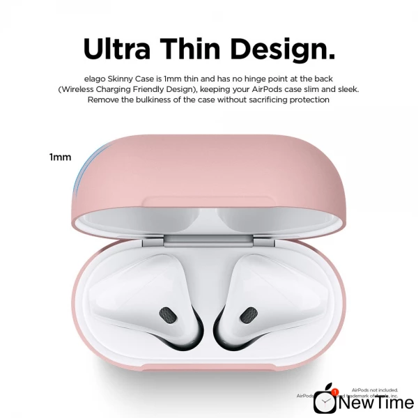 Elago Skinny Case Lovely Pink for Airpods (EAPSK-BA-LPK)